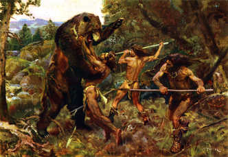 Hunting the cave bear