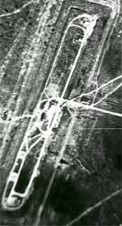 Районы пусковых площадок на полигоне Капустин Яр и один из аэродромов, сфотографированные английскими разведчиками во время этого полёта - 4