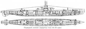 Подводный минный заградитель типа «Л» XI серии