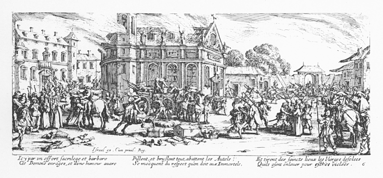 6: Dévastation d'un monastère