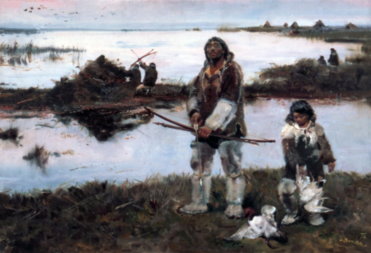 Magdalenian bird hunters